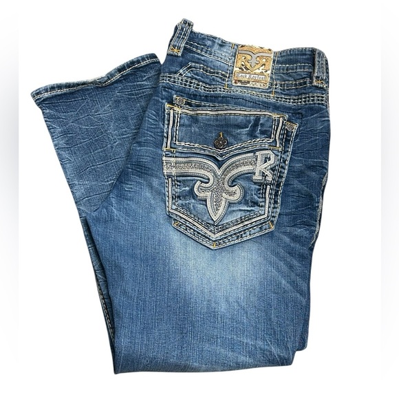 Rock Revival Jeans Men’s size 44x30 Alt Straight - Picture 11 of 11